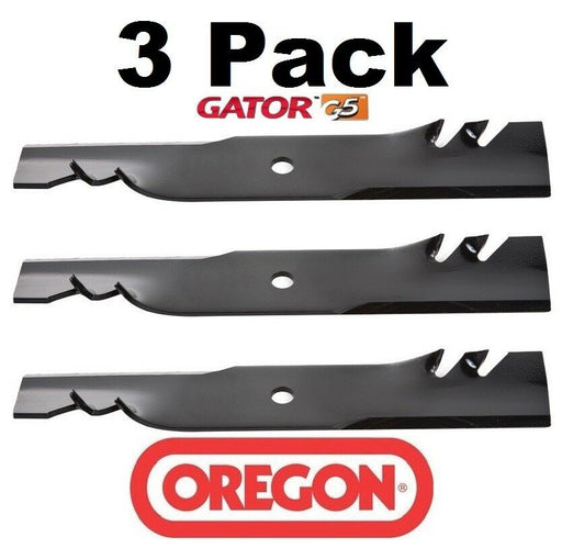 3 Pack Oregon 596-327 Mower Blade Gator G5 Fits Everide 103-2519 103-6390