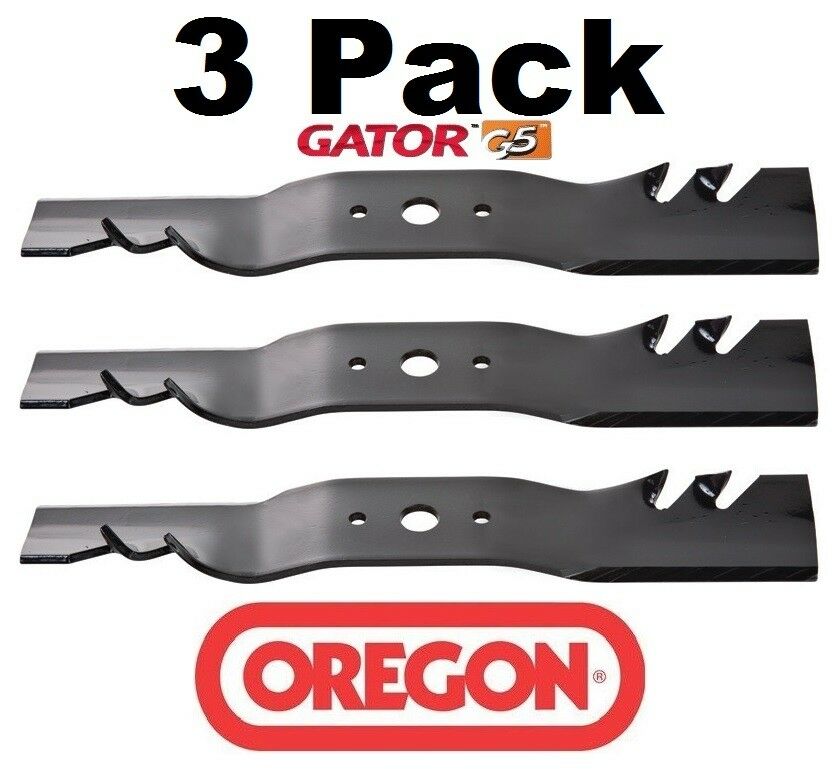 3 Pack Oregon 596-330 Mower Blade Gator G5 Fits Cub Cadet 742-3019 742-3025