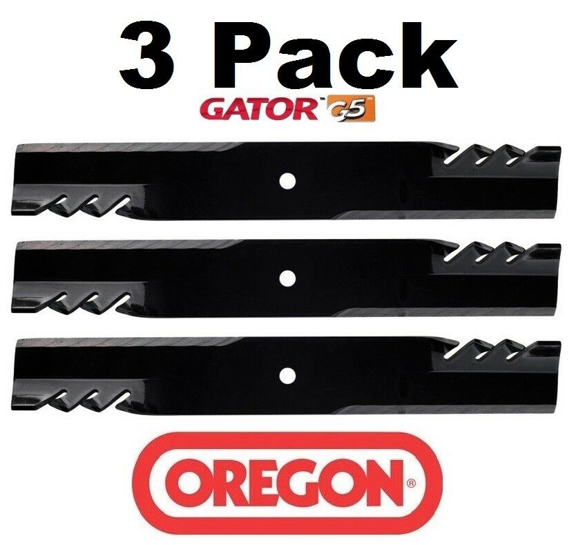 3 Pack Oregon 596-341 Mower Blade Gator G5 Fits Dixon 12452 12509 13871