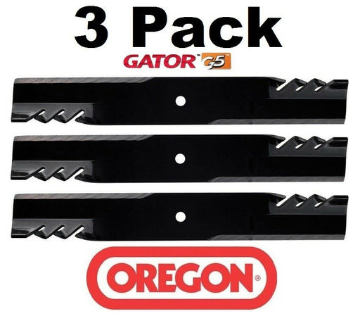 3 Pack Oregon 596-344 Mower Blade Gator G5 Fits Encore 363291 481707 482462