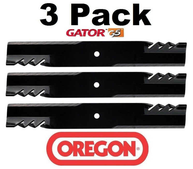 3 Pack Oregon 596-344 Mower Blade Gator G5 Fits Exmark  103-6337-S 103-6580