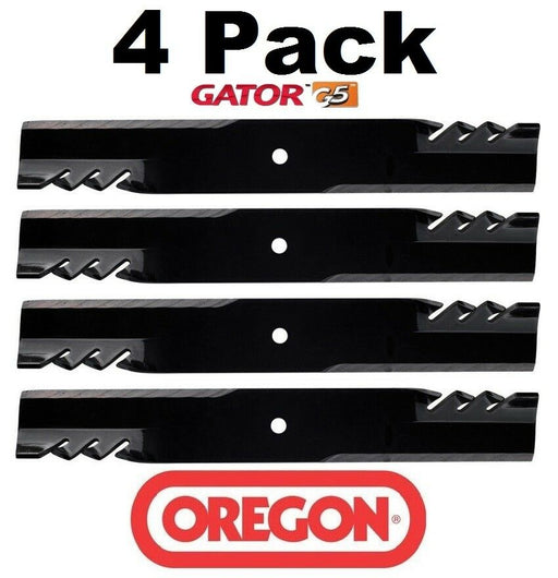 4 Pack Oregon 596-344 Mower Blade Gator G5 Fits Bobcat 32022 112111-02