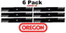 6 Pack Oregon 596-344 Mower Blade Gator G5 Fits DR 225381