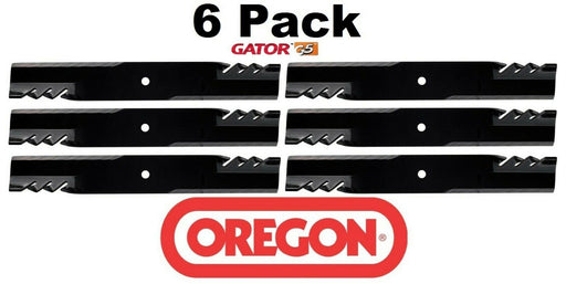 6 Pack Oregon 596-344 Mower Blade Gator G5 Fits Jacobsen 390665