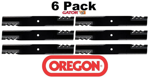 6 Pack Oregon 596-346 Mower Blade Gator G5 fits Bush Hog 88668