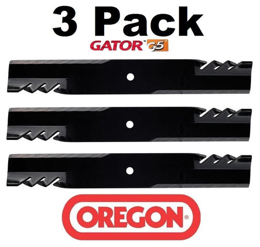 3 Pack Oregon 596-347 G5 Gator Mulcher Blade for Great Dane D18036 61"