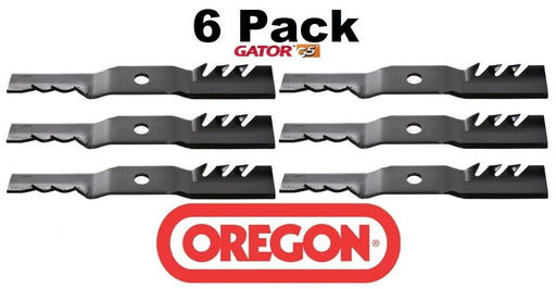6 pack Oregon 596-351 Mower Blade Gator G5 Fits Cub Cadet 942-04416 01005337P