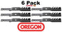 6 pack Oregon 596-351 Mower Blade Gator G5 Fits Cub Cadet 942-04416 01005337P