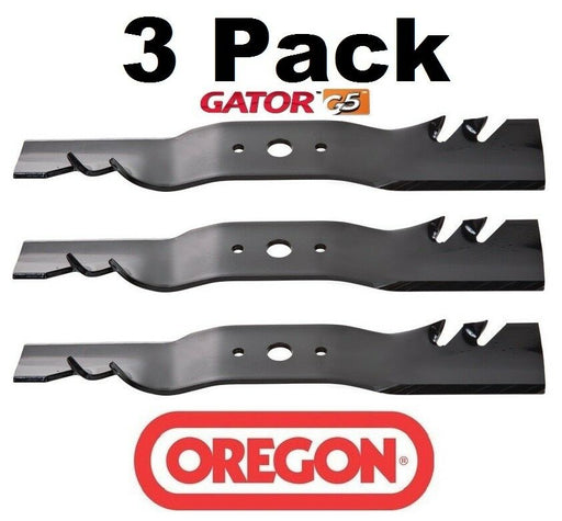 3 Pack Oregon 596-373 Mower Blade Gator G5 Fits Cub Cadet 02005020 1008616