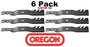 6 Pack Oregon 596-373 Mower Blade Gator G5 Fits Cub Cadet 02005020 1008616