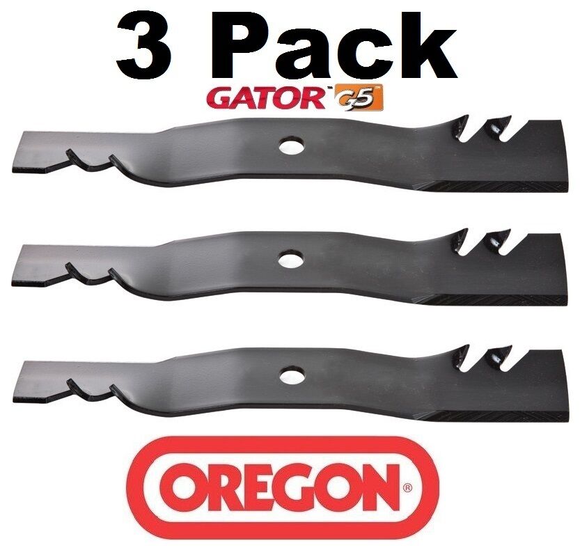 3 Pack Oregon 596-387 G5 Gator Blade for Cub Cadet 742-04068A 942-04068 01010168