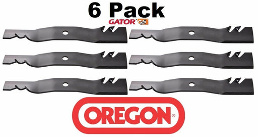 6 Pack Oregon 596-387 G5 Gator Blade for Cub Cadet 742-04068A 942-04068 01010168