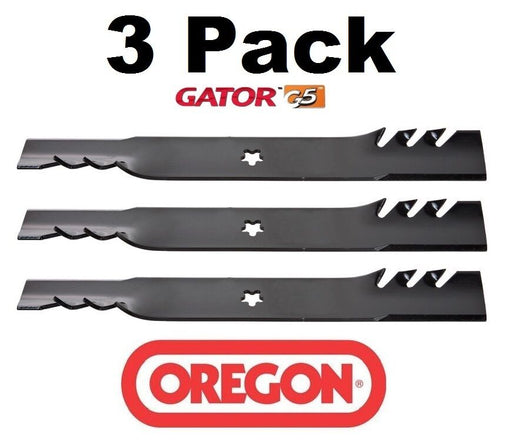 3 Pack Oregon 596-615 G5 Gator Blade for AYP 173920 180054 532180054 48"
