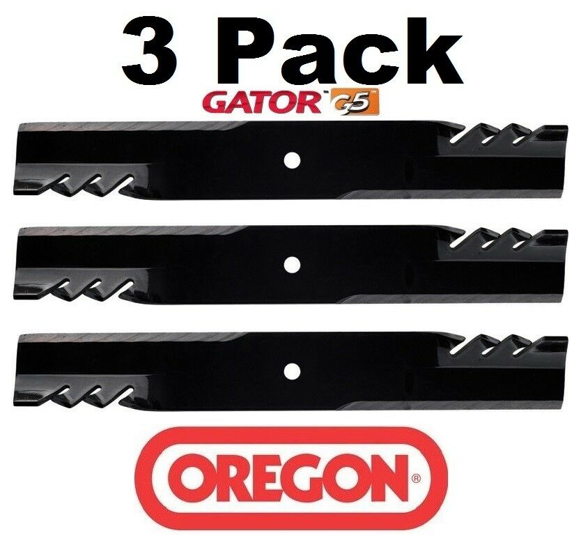 3 Pack Oregon 596-704 Mower Blade Gator G5 fits Dixie Chopper 30227-52T