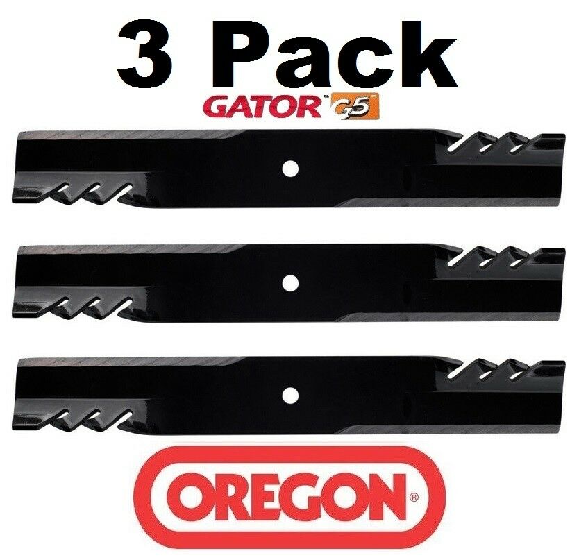 3 Pack Oregon 596-749 Mower Blade Gator G5 Fits Encore 543294