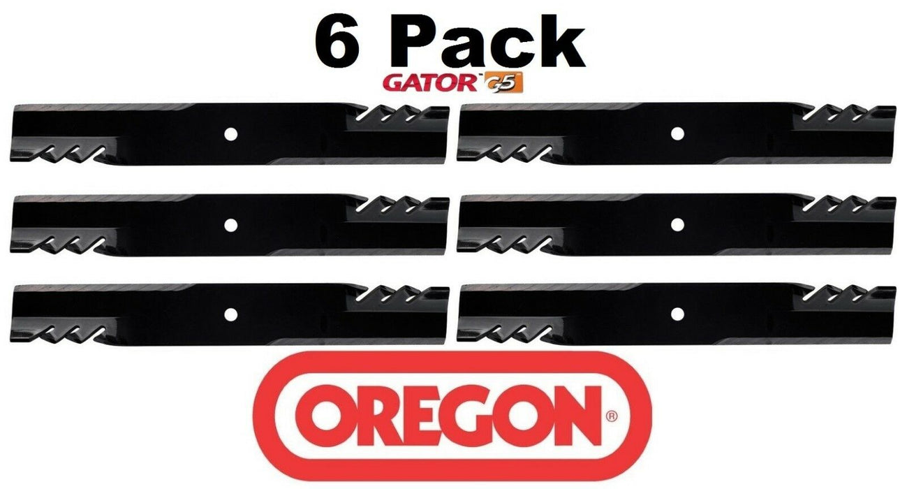 6 Pack Oregon 596-749 Mower Blade Gator G5 Fits Encore 543294