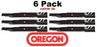 6 Pack Oregon 596-815 Gator G5 Mower Blade Fits Allis Chalmers 03253900 08899100