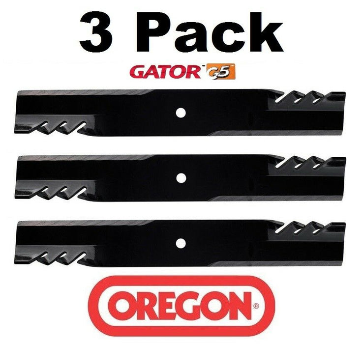 3 Pack Oregon 596-816 Gator G5 Mower Blade Fits Ariens 0027300