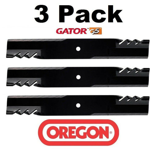 3 Pack Oregon 596-816 Mower Blade Gator G5 Gravely 00450200 02982000