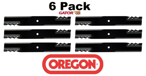 6 Pack Oregon 596-818 Mower Blade Gator G5 Gravely 02961700