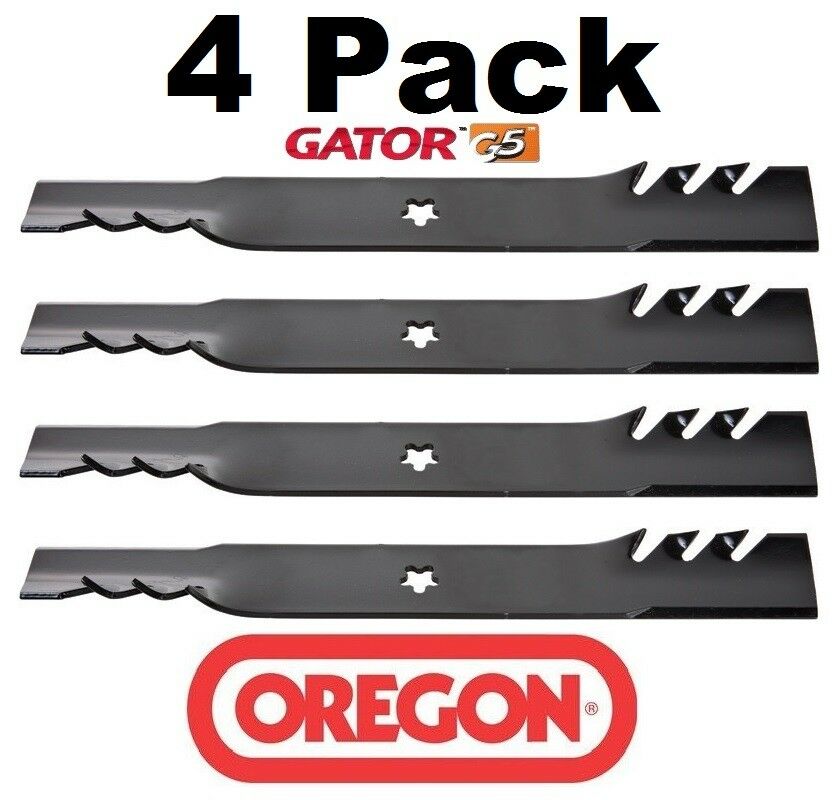 4 Pack Oregon 596-900 Mower Blade Gator G5 Fits Craftsman 133128 131323