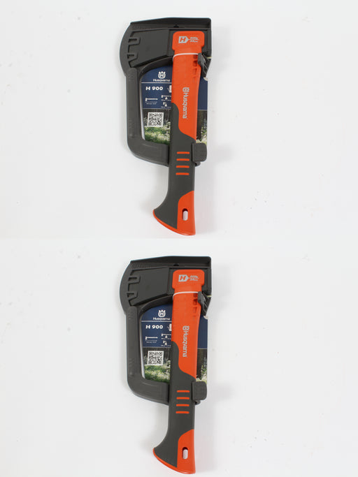 2 Pack Husqvarna 596282001 13" Hatchet H900 Orange Composite Non-Stick Soft Grip