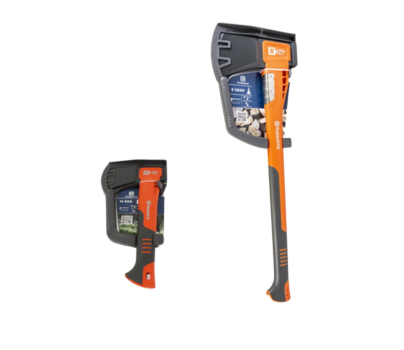 Husqvarna 596282001 13" H900 Hatchet & 596282601 S2800 Composite Wood Split Axe