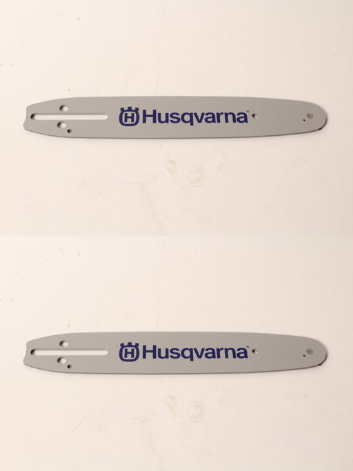 2 PK Husqvarna 596286340 10" Guide Bar HL280 3/8" Mini .050 40DL Small Mount