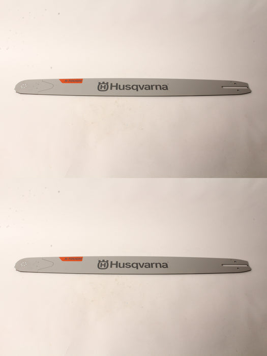 2 PK Husqvarna 596687493 28" 3/8" .050 93 DL HT380 XT Chainsaw Guide Bar OEM