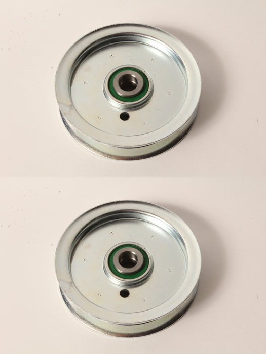 2 PK Genuine Husqvarna 596739801 HD Idler Pulley Fits MZ54 97045580100 ONLY