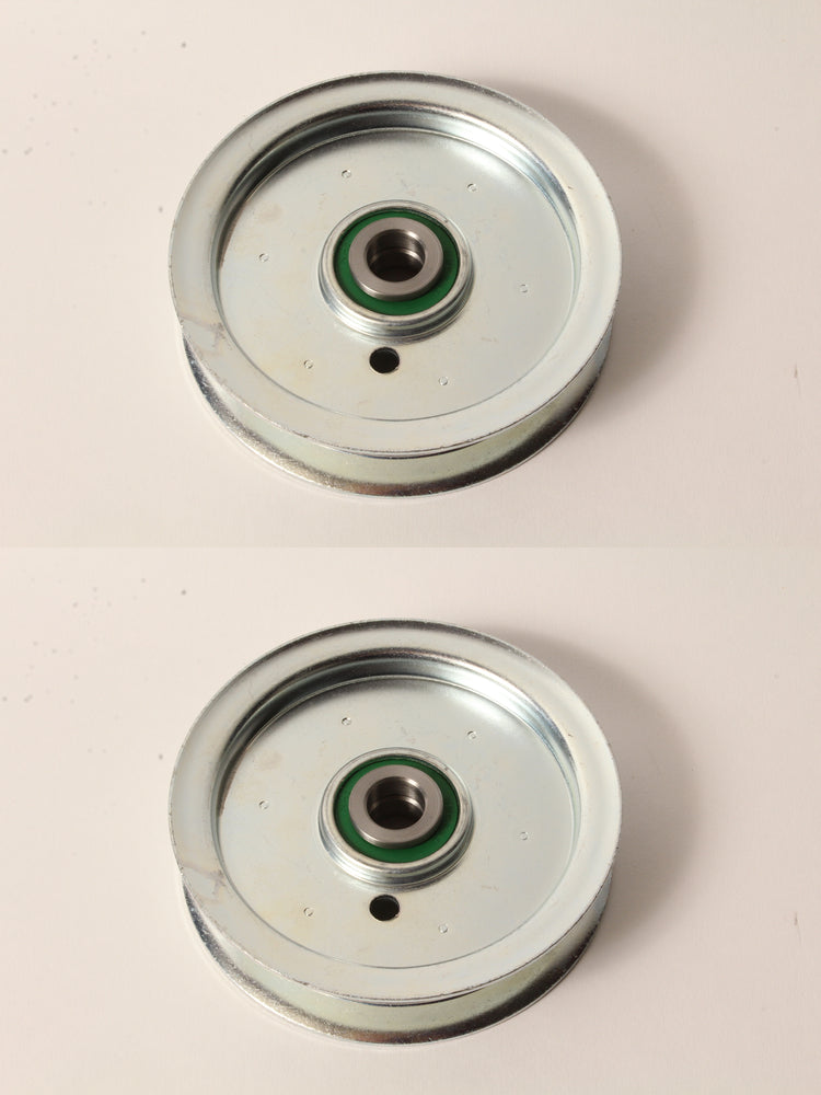 2 PK Genuine Husqvarna 596739801 HD Idler Pulley Fits MZ54 97045580100 ONLY