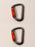 2 Pack Genuine Husqvarna 596936202 D-Shape Carabiner Hook Arborist Tree Climbing