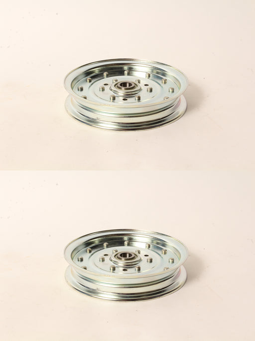 2 PK Husqvarna 597087101 6" Narrow Idler Pulley PZ5426FX PZ6029FX PZ7234FX Z572X