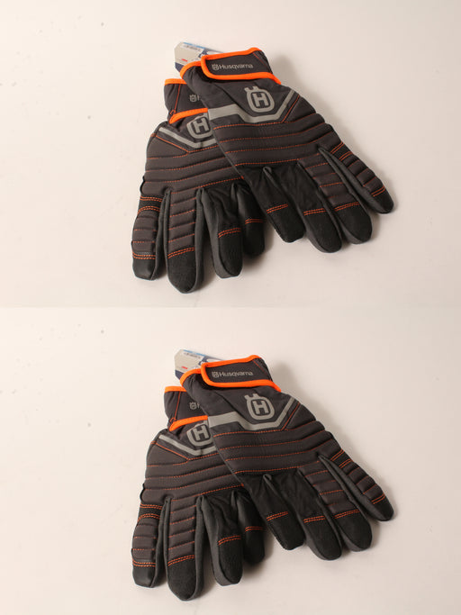 2 PK Husqvarna 598428601 Med Technical Winter Gloves C100 3M Thinsulate Armortex