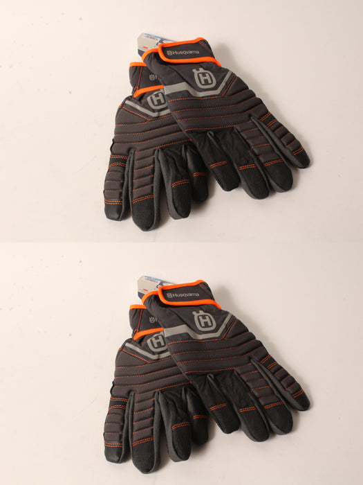 2 PK Husqvarna 598428601 Med Technical Winter Gloves C100 3M Thinsulate Armortex