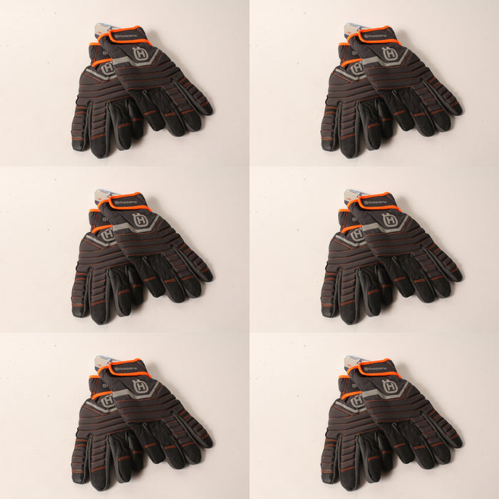 6 PK Husqvarna 598428601 Med Technical Winter Gloves C100 3M Thinsulate Armortex