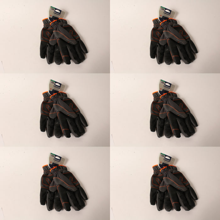 6 PK Husqvarna 598428603 XL Technical Winter Gloves C100 3M Thinsulate Armortex