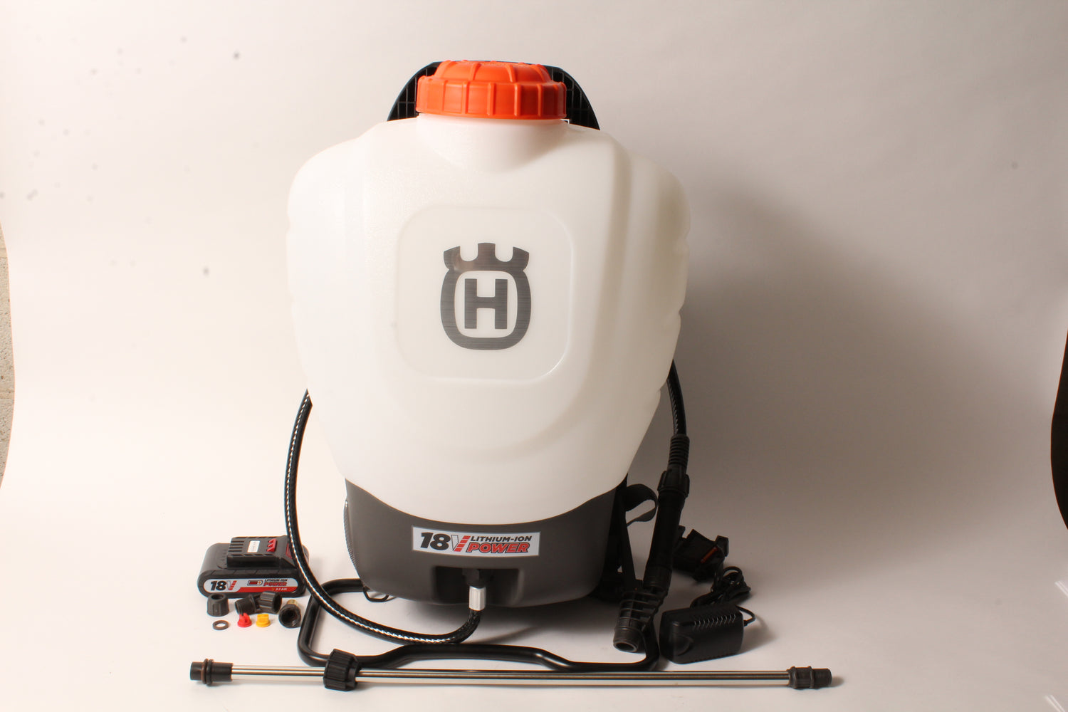 Husqvarna 598967501 4 Gallon 18V Battery Backpack Sprayer 50 Gal Per Charge