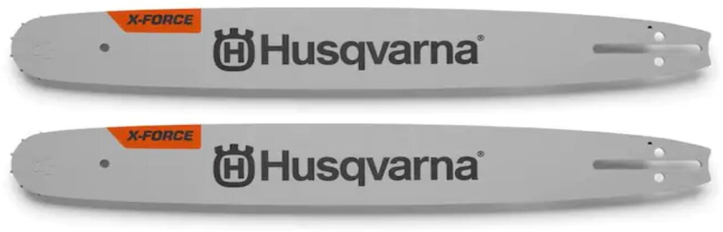 2 Pack Husqvarna 599303266 16" Chainsaw Bar XF .325 PIX .050 66 DL CS X-Force