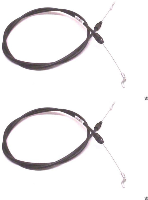 2 Pack Safety Control Cable for MTD Cub Cadet Troy Bilt White 746-0912 946-0912