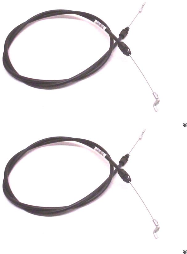 2 Pack Safety Control Cable for MTD Cub Cadet Troy Bilt White 746-0912 946-0912