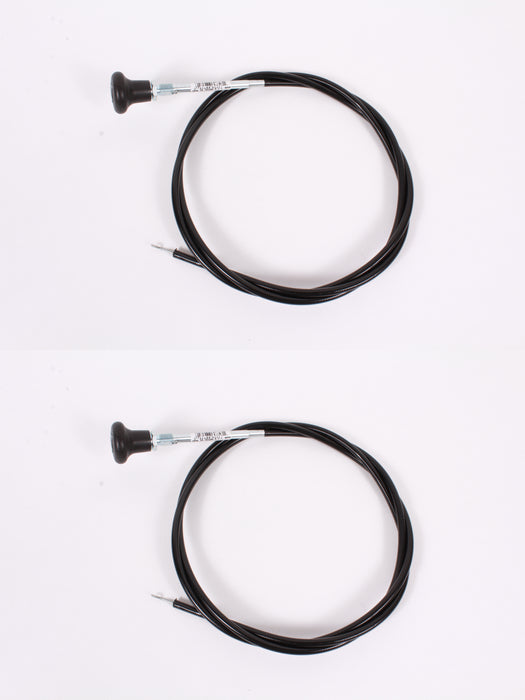 2 Pack Oregon 60-057 Choke Cable Fits Cub Cadet 01004020 1004020
