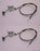 2 Pack Throttle Control Cable Fits Bobcat 118020-07 New Style Long Handle