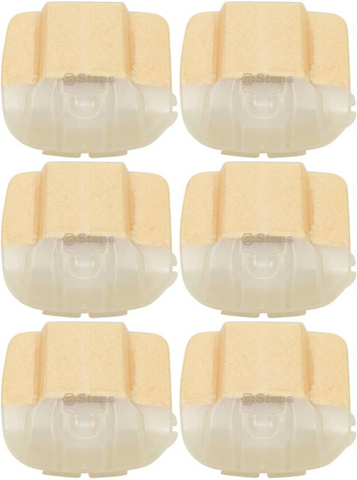 6 PK Air Filter Fits Husqvarna 505126306 505126303 555 560XP CS2258 CS2260