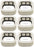 6 PK Air Filter Fits Husqvarna 503895301 3120 3120XP 503144202 503144201