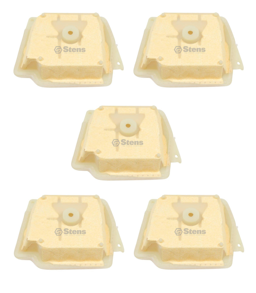 5 Pack Stens 605-265 Air Filter for Stihl 1135-120-1600 MS341 MS361
