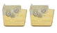2 Pack Stens 605-385 Wide Air Filter For Stihl 1121-120-1618 024 026 MS240 MS260