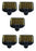 5 Pack Stens 605-390 Pleated Air Filter Fits Poulan Pro 575296301 PP5020AV