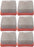 6 PK Air Filter Fits Hilti 261990 DSH700 DSH900