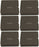 6 PK Air Filter Fits Husqvarna Jonsered Red Max 504115301 521751401 130BT